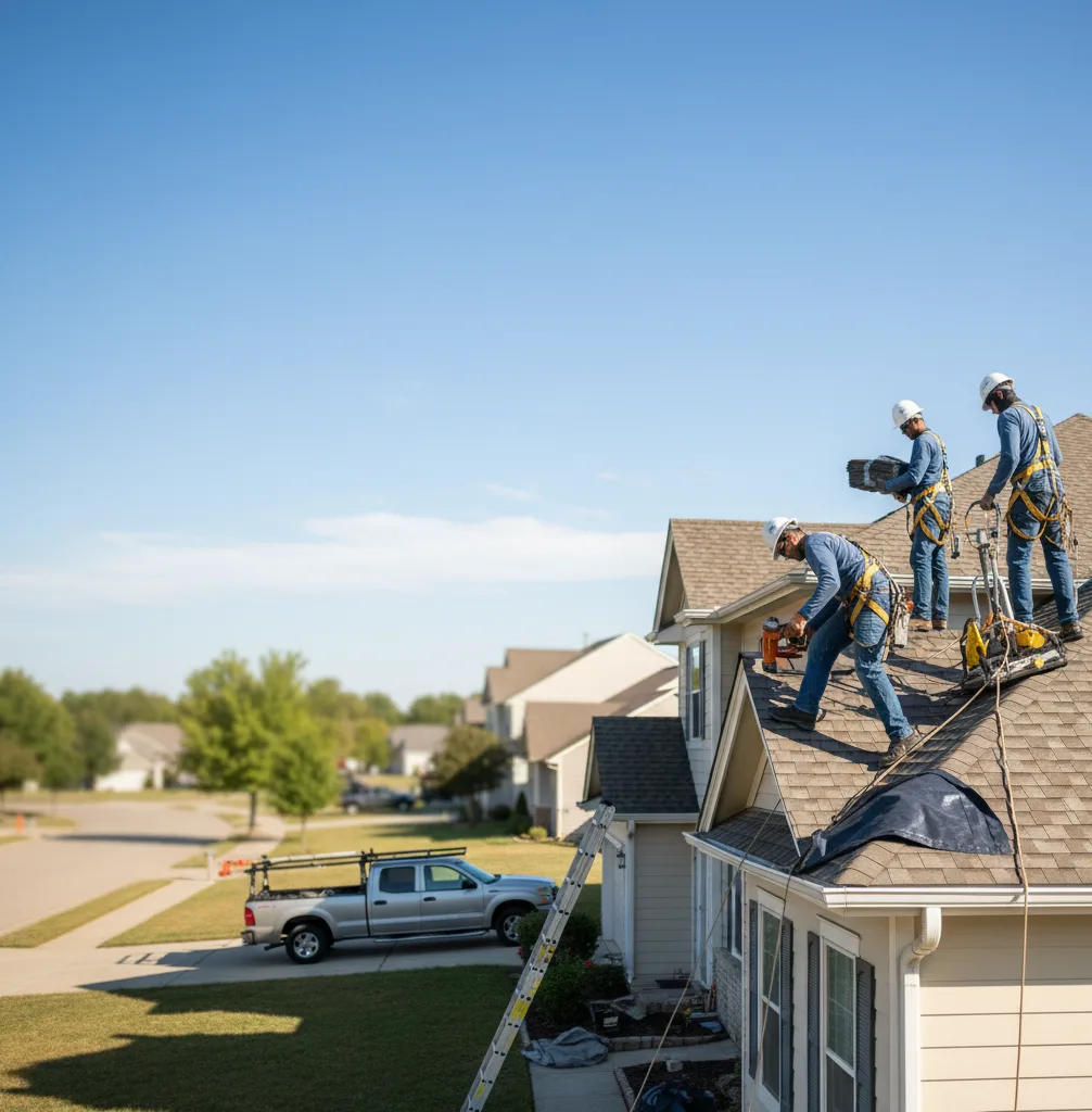Roof Repair in Six Lakes